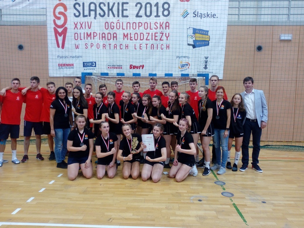 Srebrne medale dziewcząt na XXIV OOM Katowice 2018 – chłopcy tuż za podium!