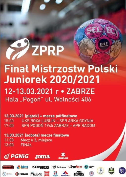 Final Four Mistrzostw Polski Juniorek 2020/2021 już jutro ! ! !