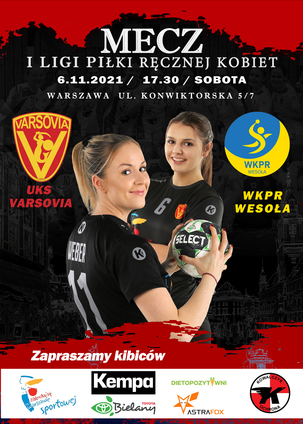 Warszawskie derby I Ligi Piłki Ręcznej Kobiet – odsłona druga