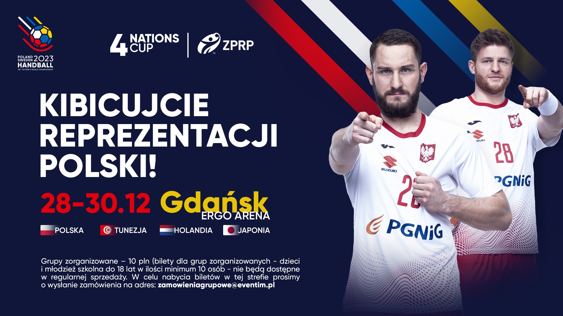Turniej Reprezentacji Polski Mężczyzn 4Nations Cup – Oferta Biletowa