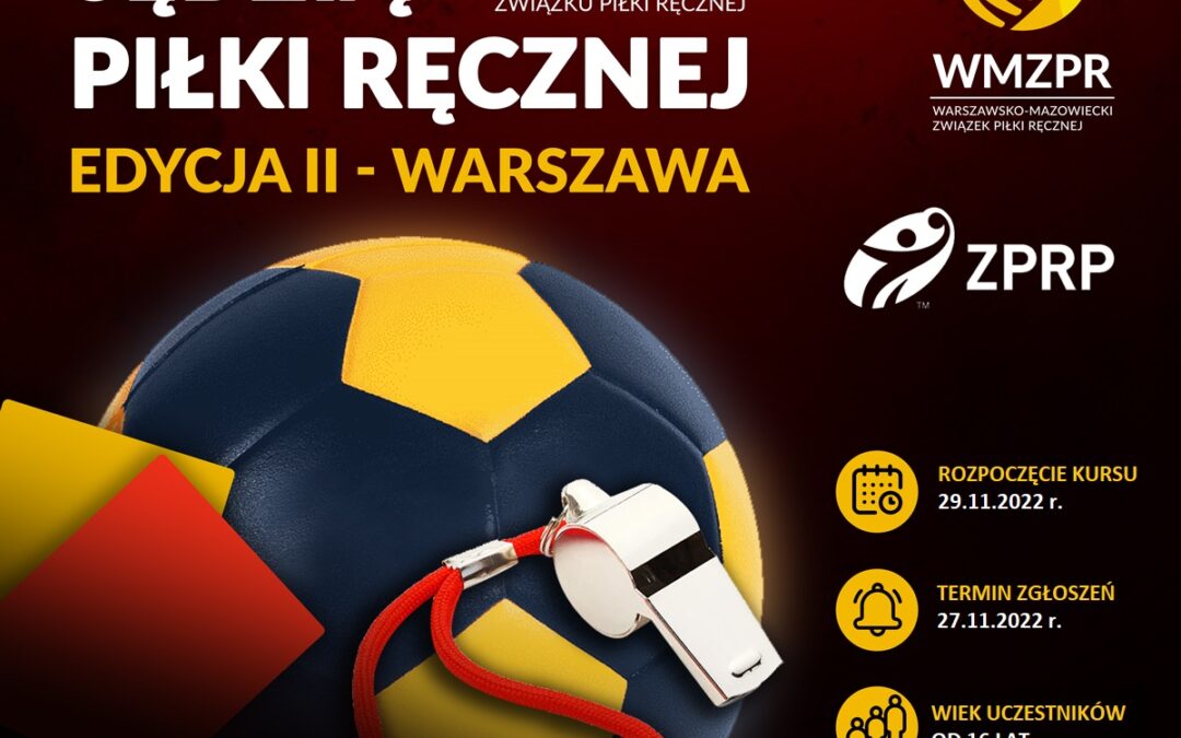 Kurs Sędziowski – edycja II Warszawa zima 2022/2023