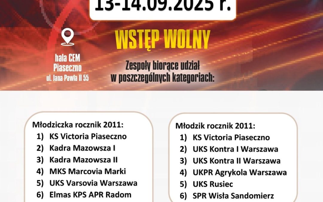 X Ogólnopolski Turniej Piłki Ręcznej w Piasecznie