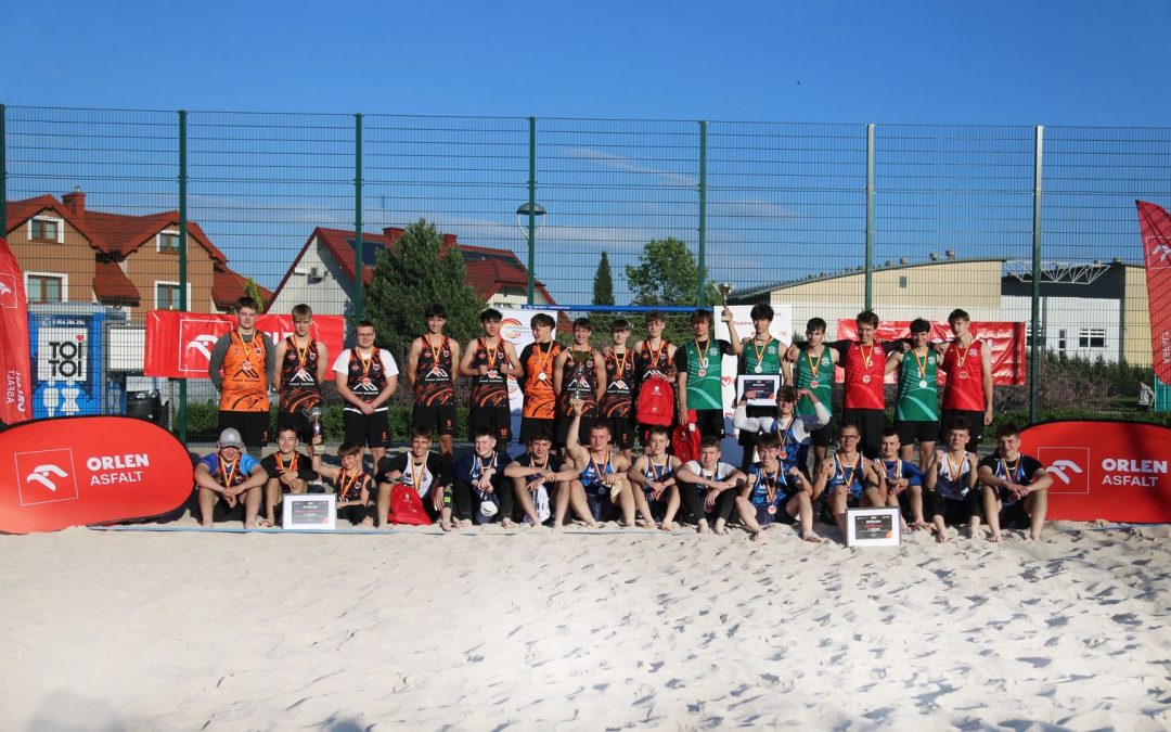BHT Petra Płock Mistrzem Mazowsza Juniorów Młodszych w piłce ręcznej plażowej